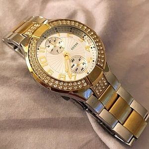 Guess Silver and Gold Watch