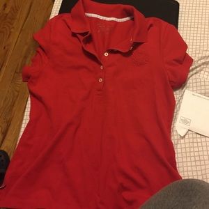 Red polo Tommy Hilfiger Shirt