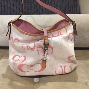 Pink Coach Purse