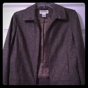 Tweed look blazer
