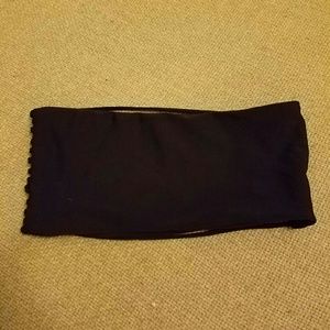 Mikoh Black Strapless Top XS petite