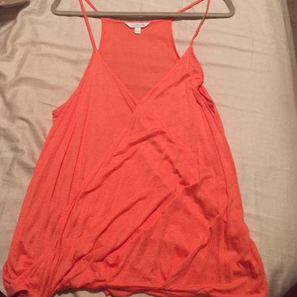 Coral never worn tank (flowy)
