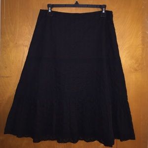 Black skirt