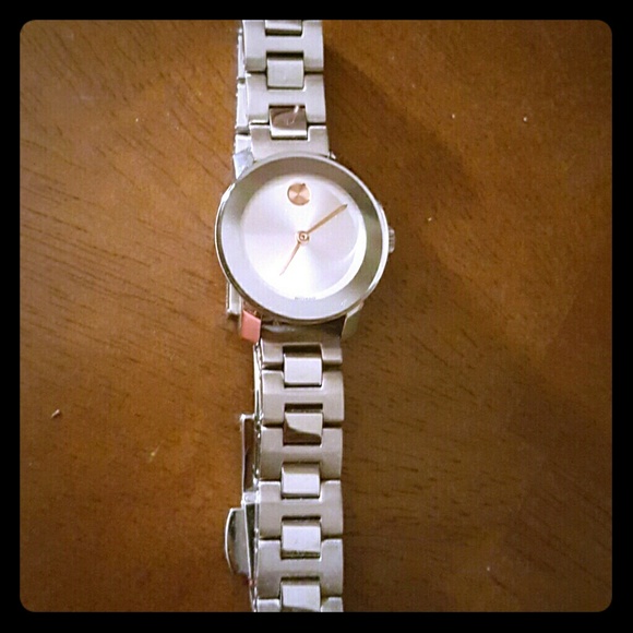 Movado watch With rose gold