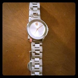 Movado watch With rose gold