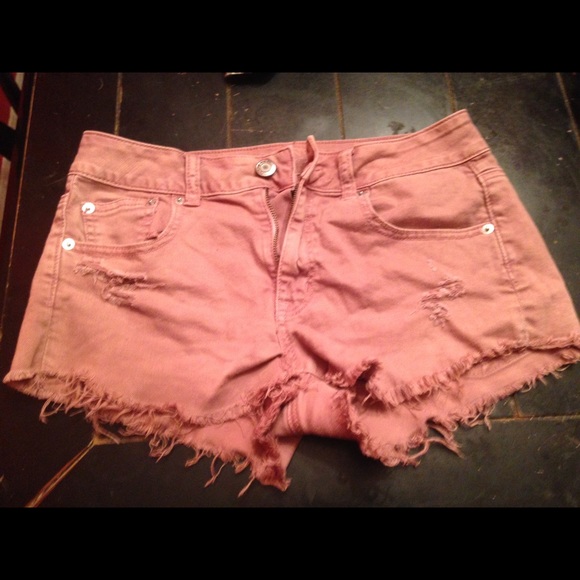 American eagle high rise shorts