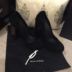 Brian Atwood Petisca Platform Pump Size 9 1/2