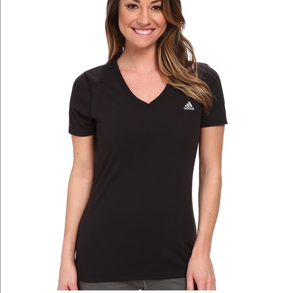 *SOLD* Adidas Black V Neck