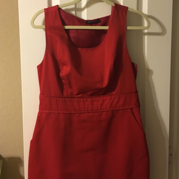 Red limited dress