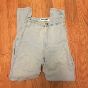 XXS AA Medium Stone Wash Indigo Easy Jean