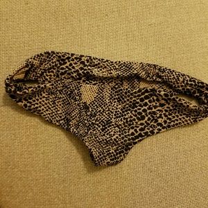 Acacia Swimwear Jayden Snake Bottom XS petite