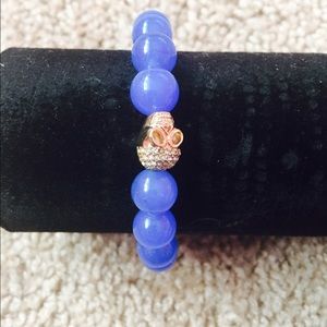 OFFER!!!! Beautiful blue beaded bracelet. NWT