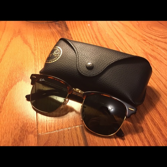 Raybans club master Flash Gradient Green Gradient