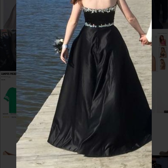 Black Sherri Hill Dress! - Picture 2 of 3