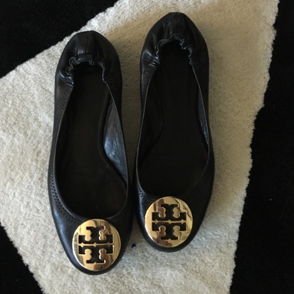 Tory Burch black revas size 7.5