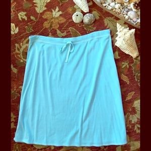 Drawstring Knit Midi