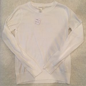 White/Ivory Forever 21 Sweater