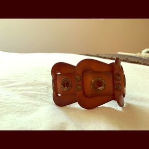 Leather bracelet (like new!)
