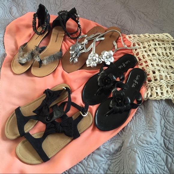 Bundle of girlie sandals💃
