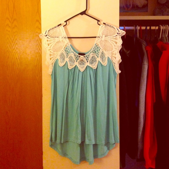 Light blue blouse (fits like a large)