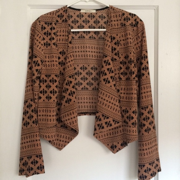 Lightweight Aztec Blazer