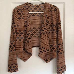 Lightweight Aztec Blazer