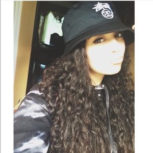 Stussy Black Bucket Hat