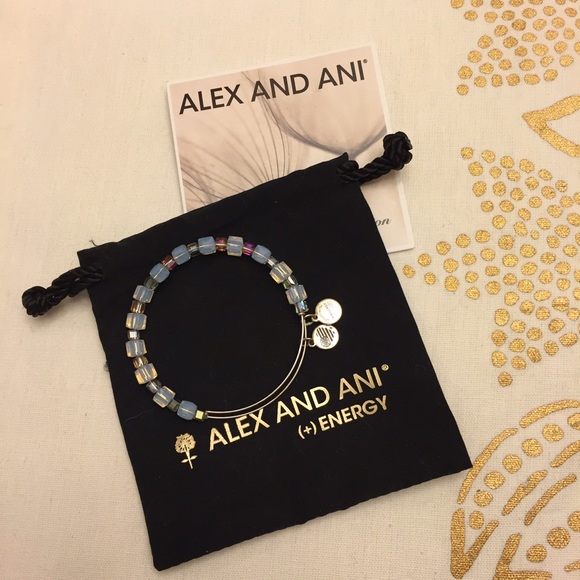 Alex & Ani beaded bangle bracelet