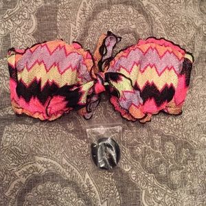 Victoria's Secret chevron knit bandeau size XS