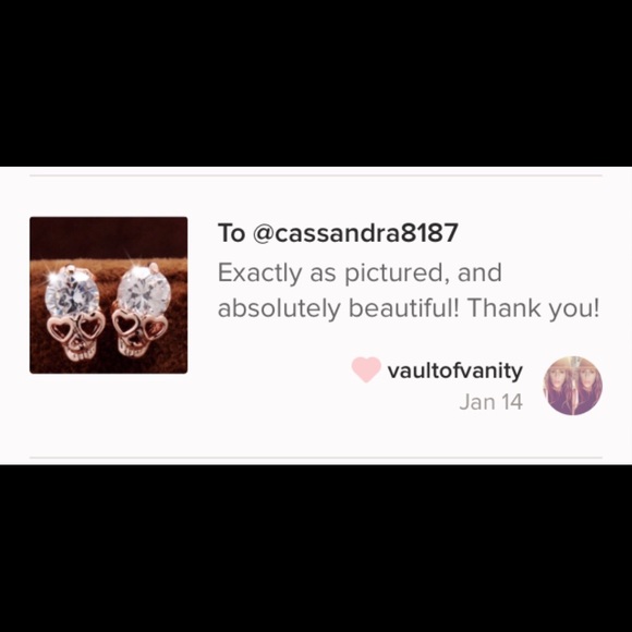 Skull Studs - Picture 4 of 4