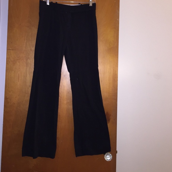 Black casual slack