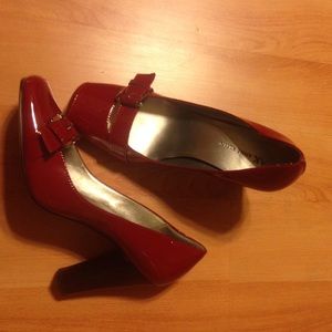Candy Apple Red Patent Leather Pumps