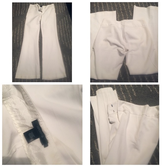 White Arden B dress pants