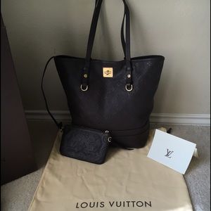 L.V. Citadine PM. Monogram Empreinte Leather.