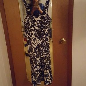 Black and white dress