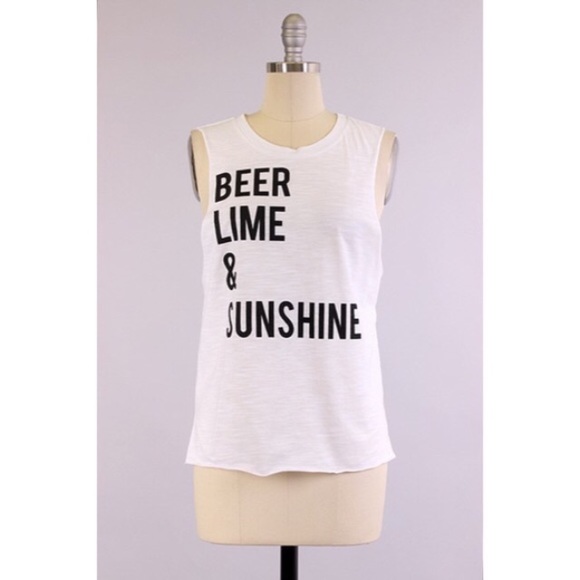 LAST ONE! Beer & Lime Top - Picture 3 of 3