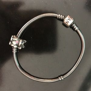 Pandora bracelet- gunmetal