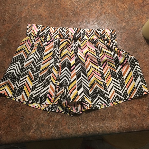 Silk fashion shorts from Saks Fifth Ave.