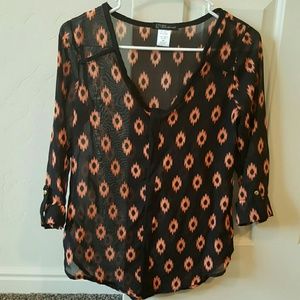 Southwestern Print Top