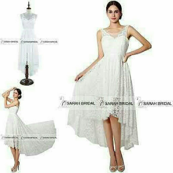 Plus sized White Wedding dress