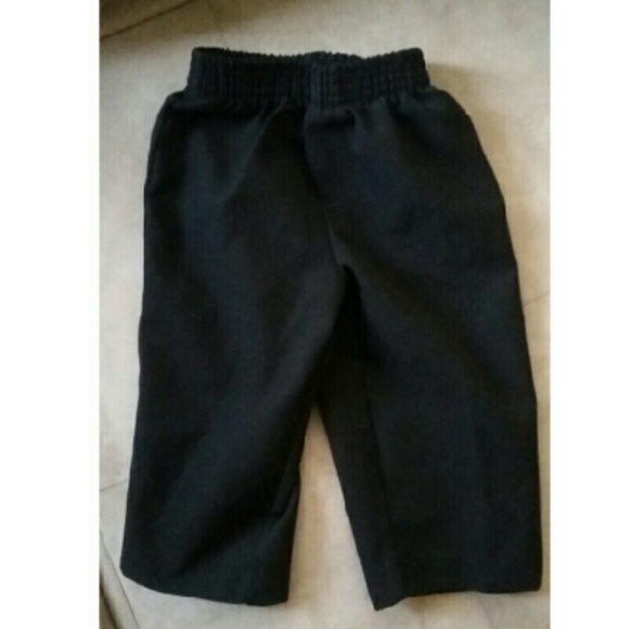 Babys Black dress pants
