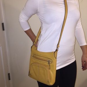 Yellow purse
