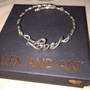 Alex and Ani love wrap bangle