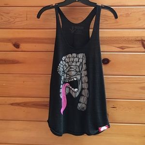 Grey Pineapple Clan Tank Top