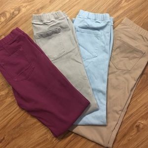 Lot of 4 Pairs Uniqlo Legging Pants