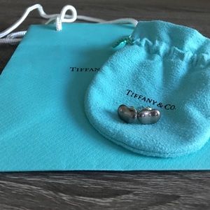 Authentic Tiffany & Co PERETTI BEAN EARRINGS 925