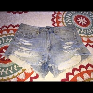 American Eagle Distressed Shorts