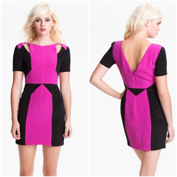 Rebecca Minkoff Colorblock Dress - Picture 2 of 4