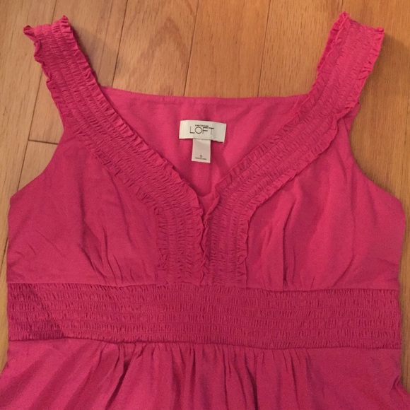 Pink casual dress