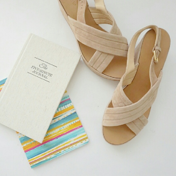 J. Crew Marcie Suede Wedges
